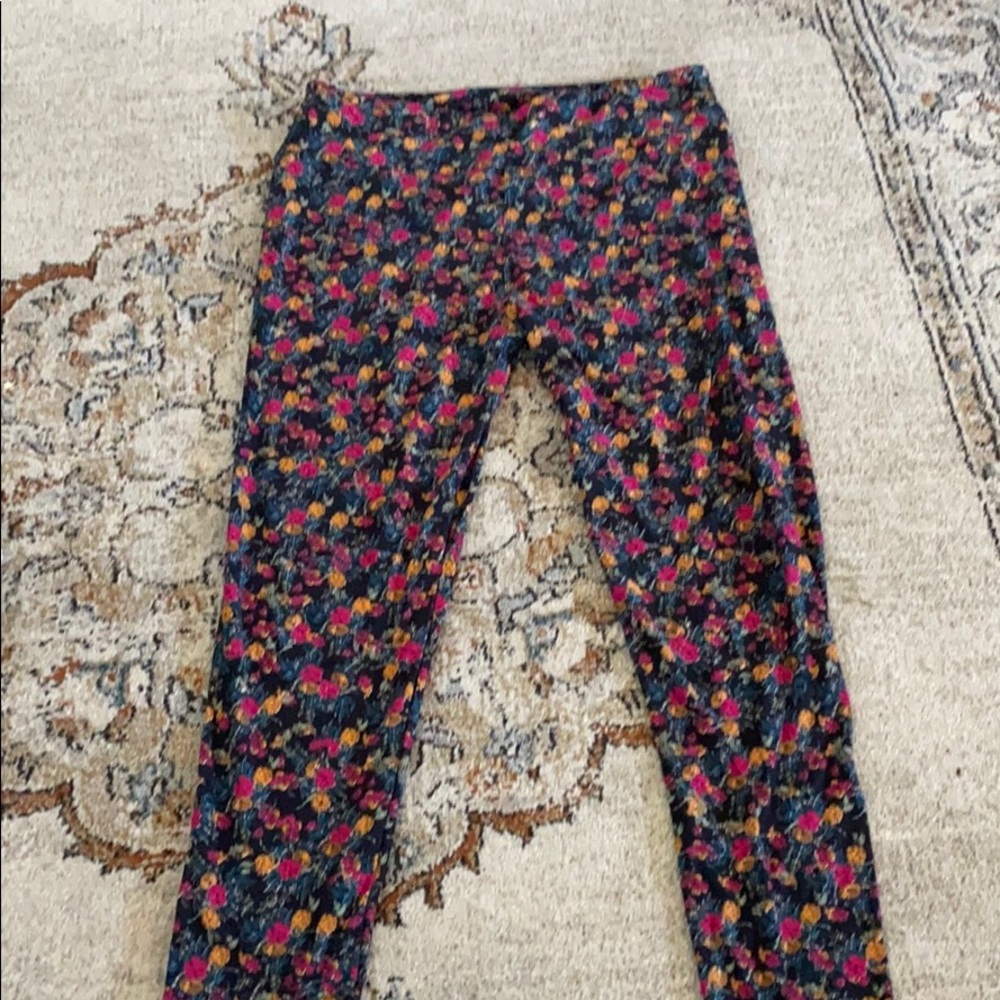 Floral leggings